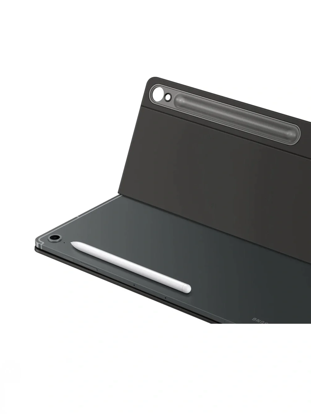 SAMSUNG GALAXY TAB S10 FE+ BOOK COVER SLIM - AI KEYBOARD - BLACK (NEW)